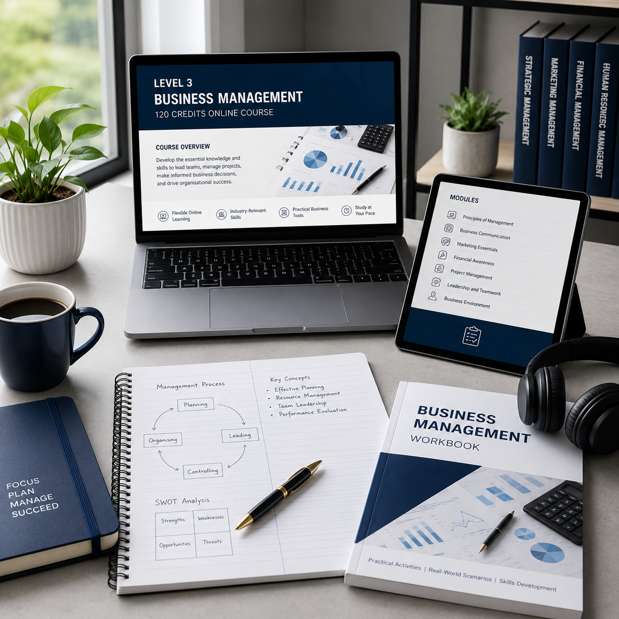 Level 3 Business Management 120 Credits Online Course