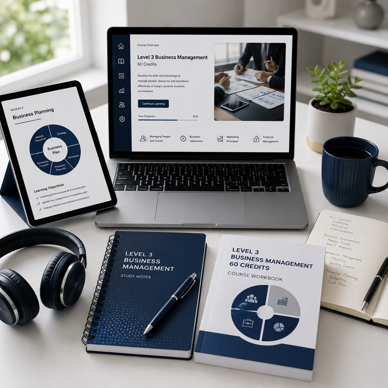 Level 3 Business Management 60 Credits Online Course