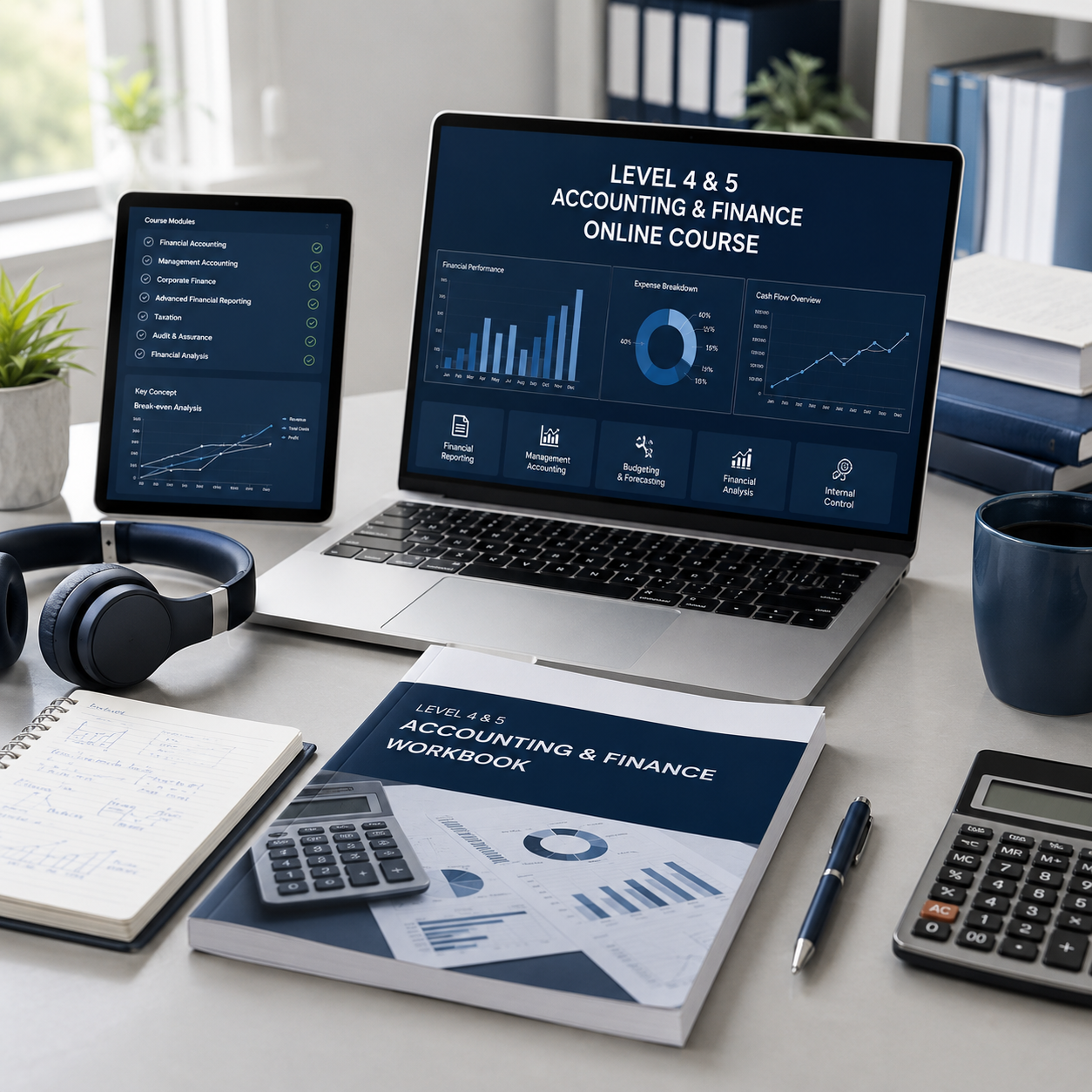 Level 4 and 5 Accounting and Finance Online Course