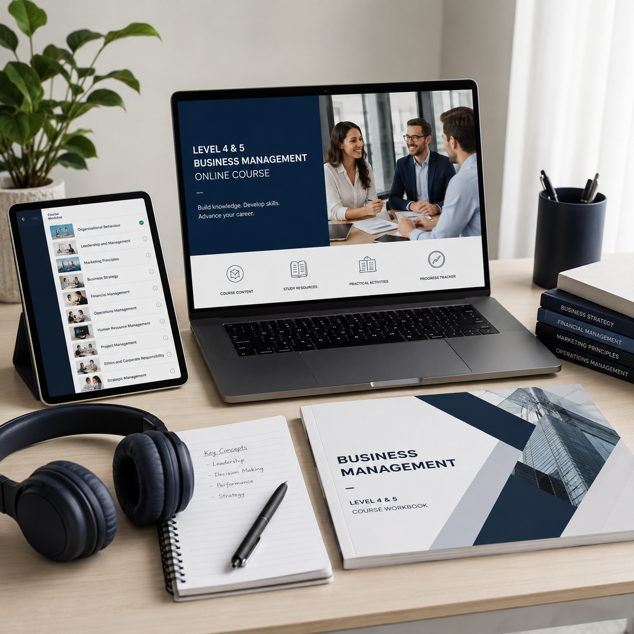 Level 4 and 5 Business Management Online Course