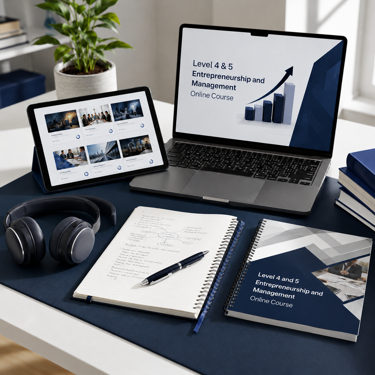 Level 4 and 5 Entrepreneurship and Management Online Course