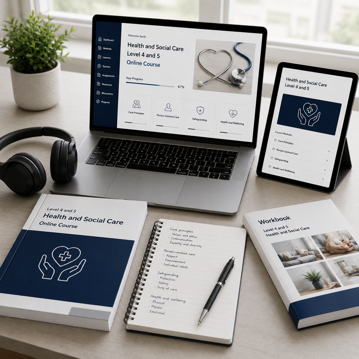 Level 4 and 5 Health and Social Care Online Course