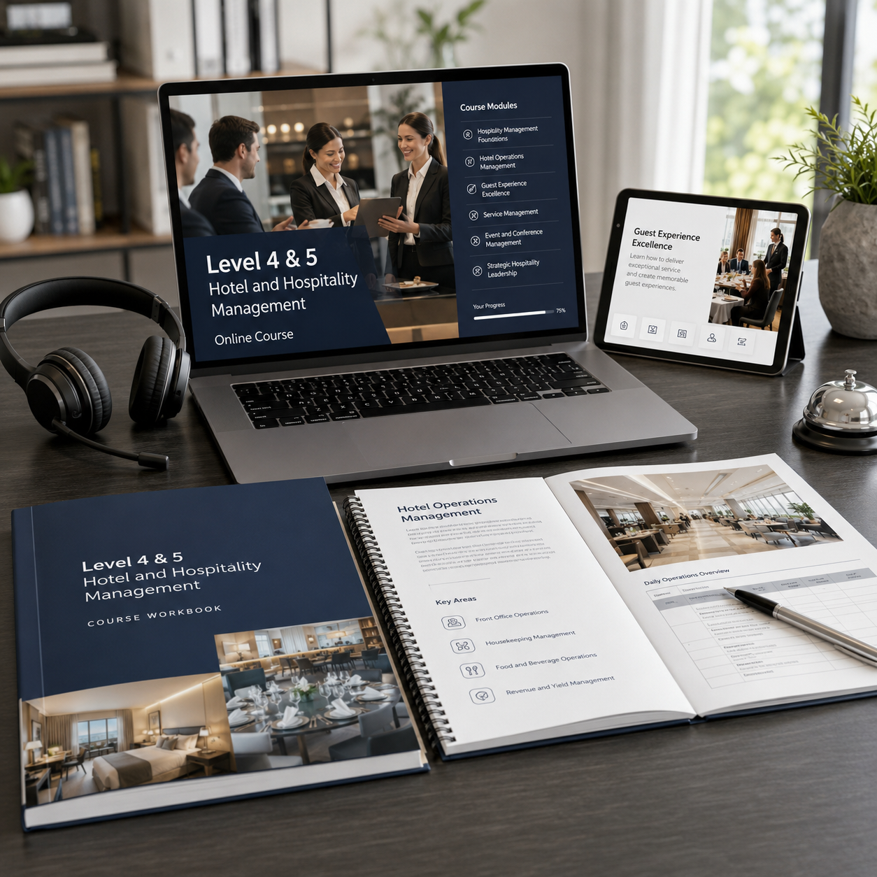 Level 4 and 5 Hotel and Hospitality Management Online Course