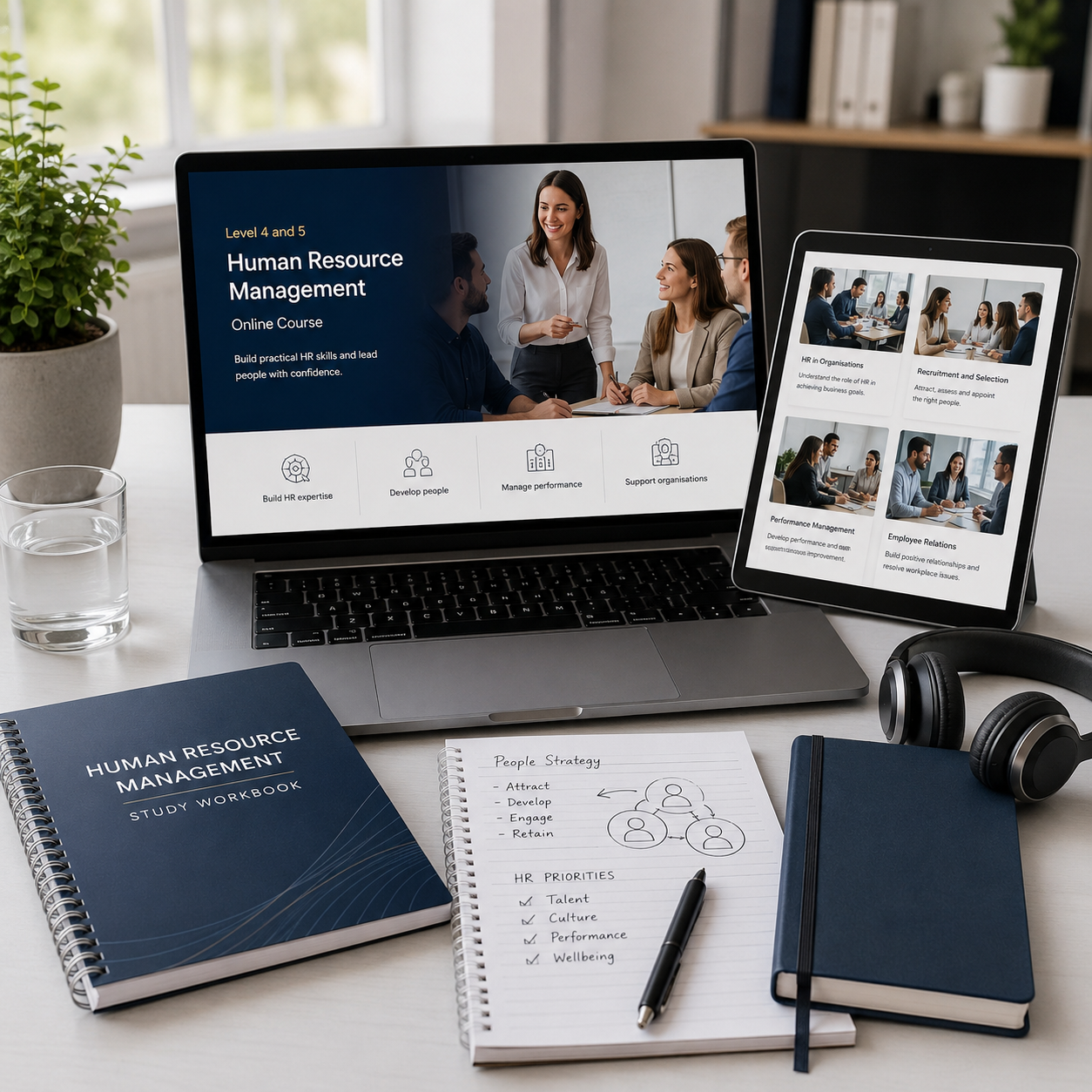 Level 4 and 5 Human Resource Management Online Course