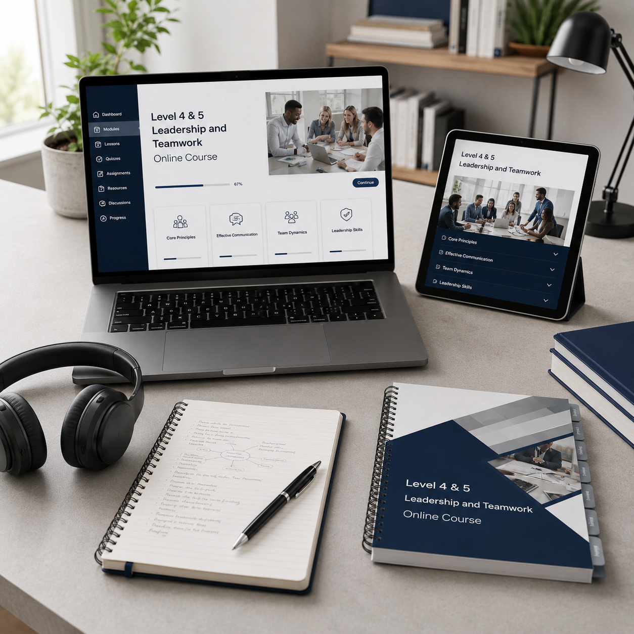 Level 4 and 5 Leadership and Teamwork Online Course