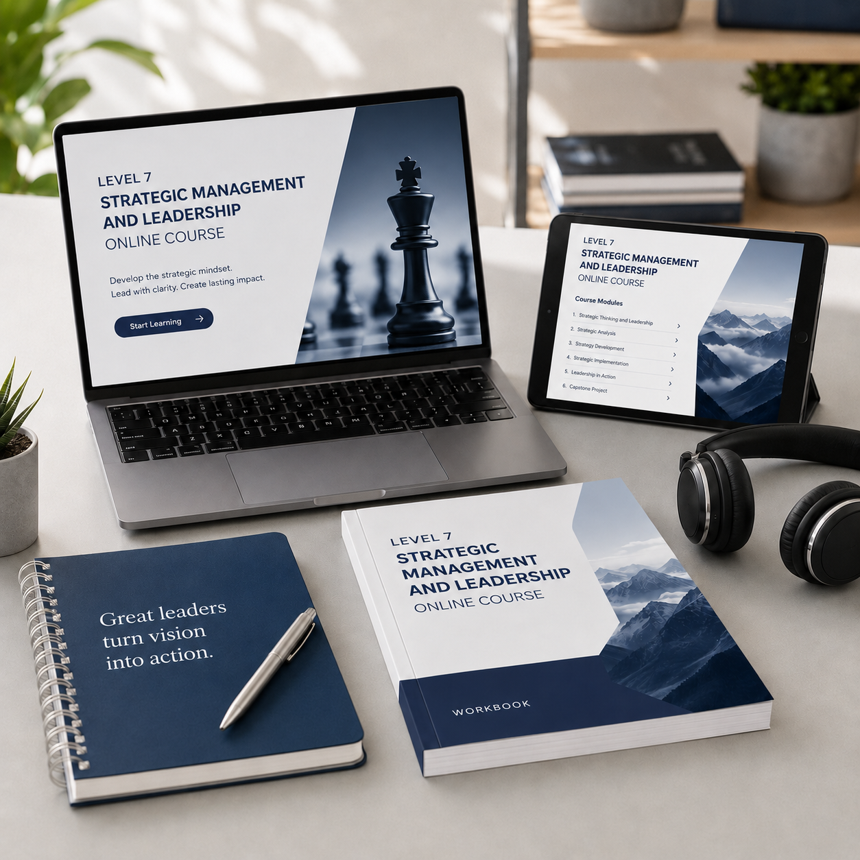 Level 7 Strategic Management and Leadership Online Course